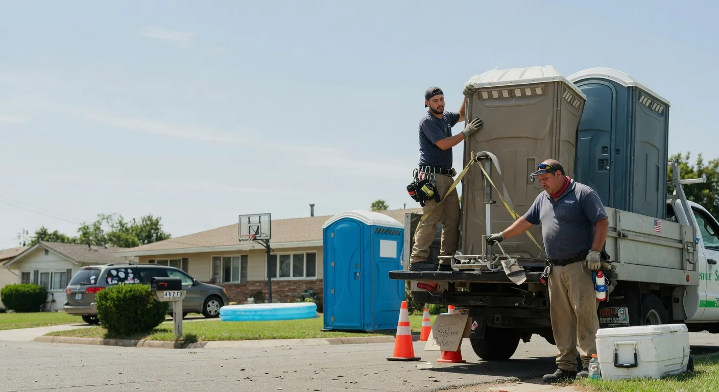 Porta Potty Rental in Orangeville, IL near me