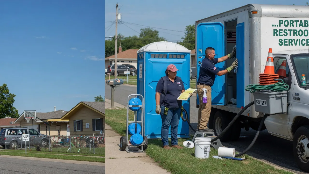 Portable Toilet Rental in Orangeville, IL near me